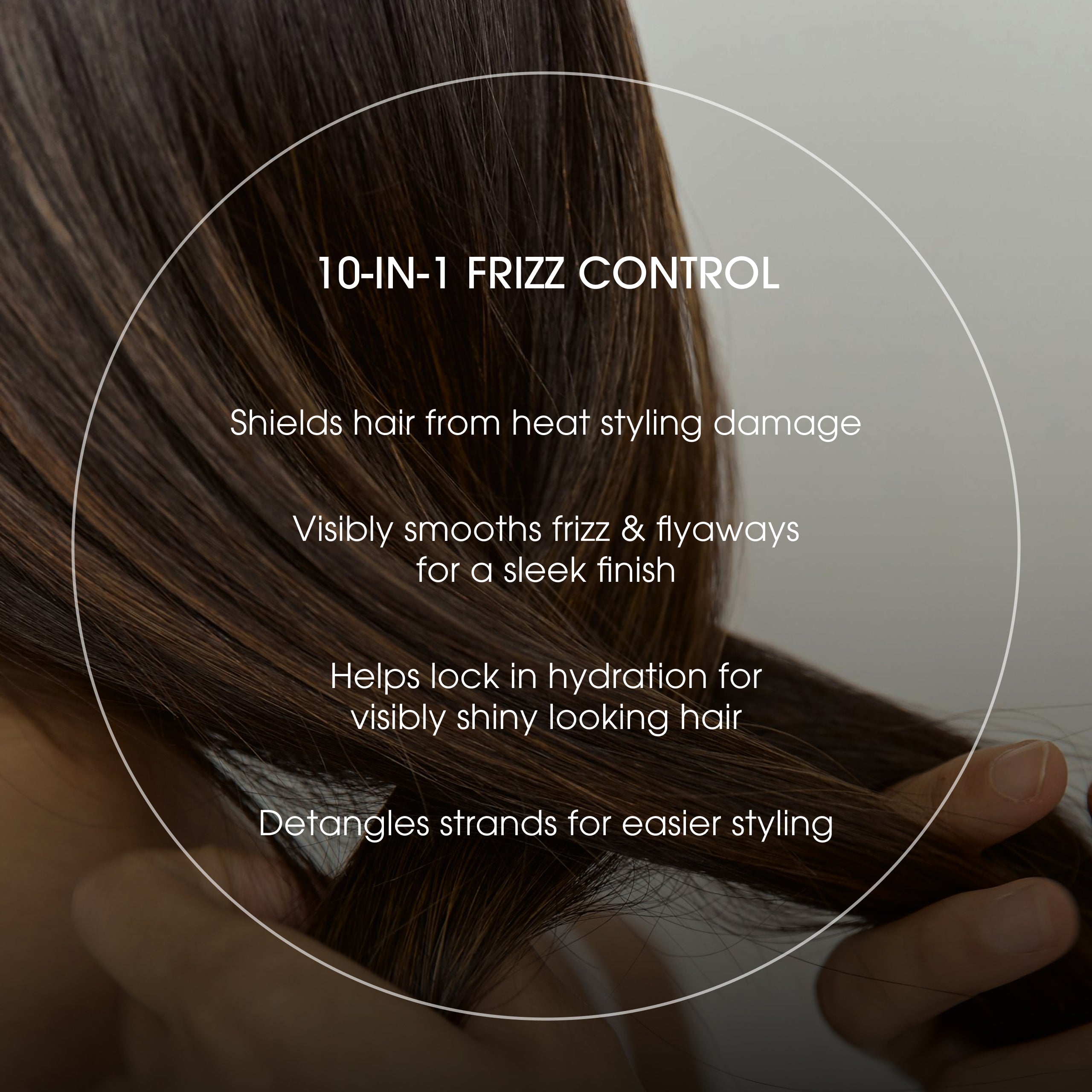 Advanced Clinicals 10-in-1 Frizz Control Hitzeschutz Biotin