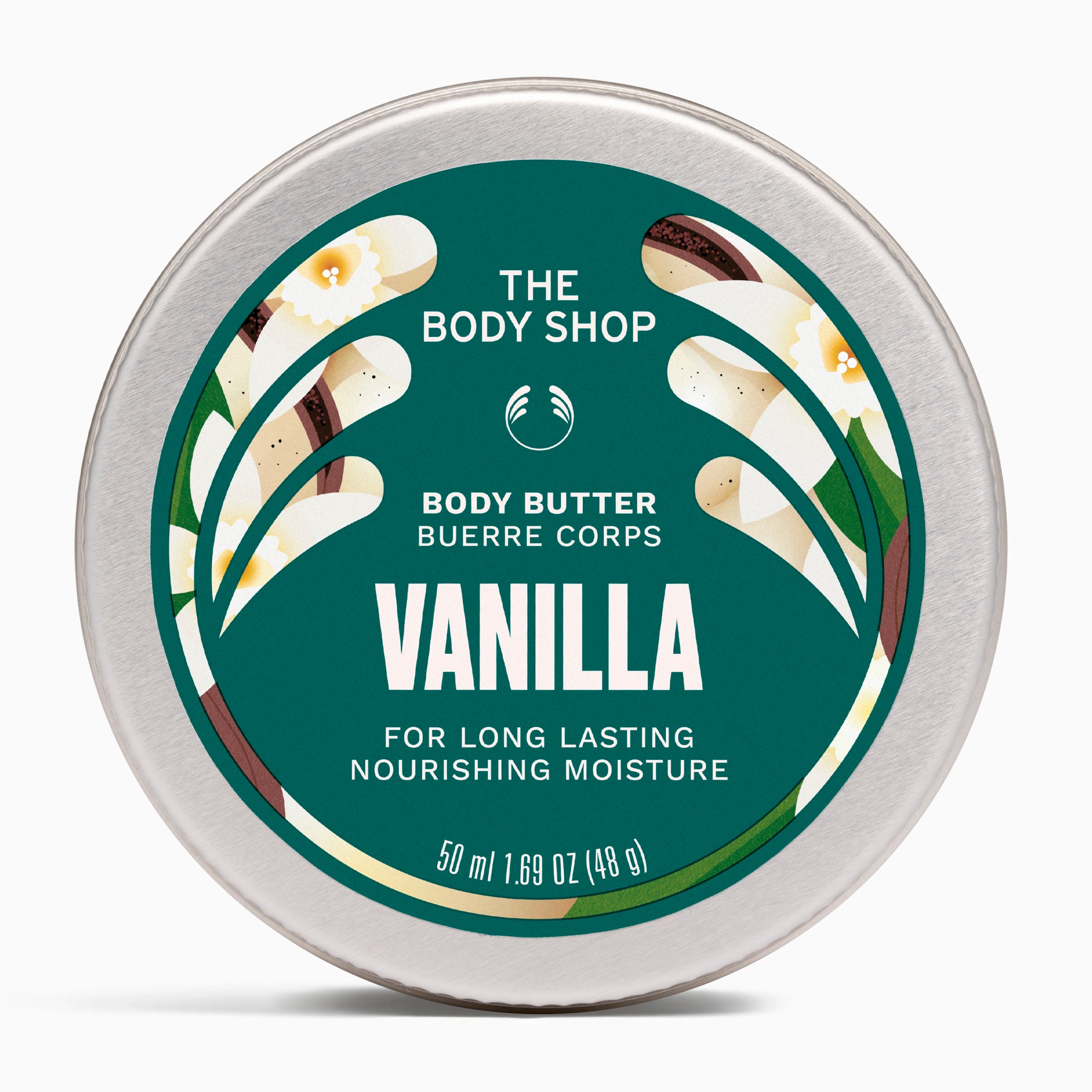 The Body Shop Vanilla Body Butter Körperbutter 200 ml warm