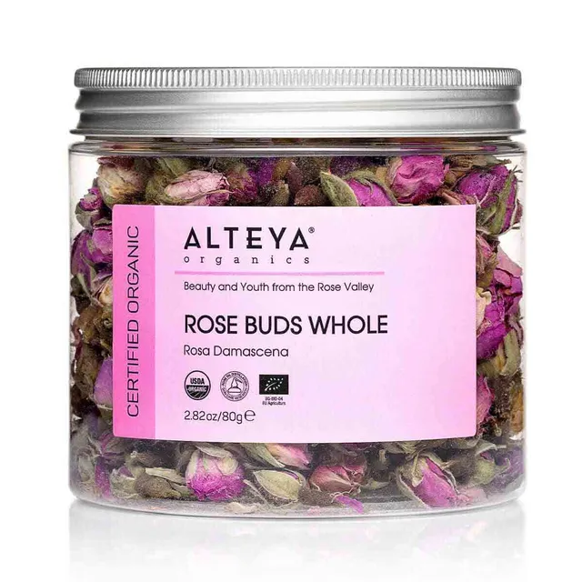 Alteya Rosenknospen Bio-Kräutertee ganze Blüten 40g