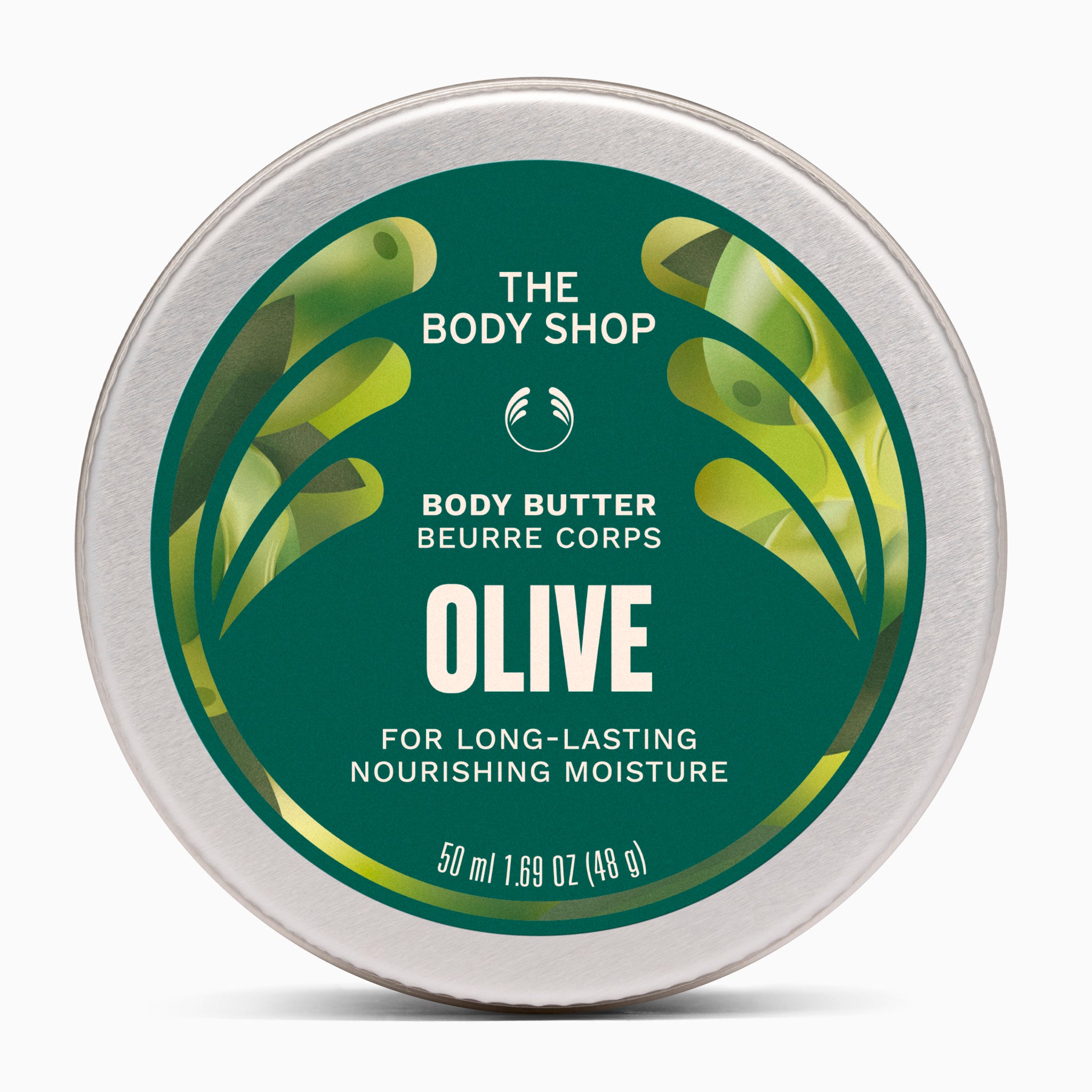 The Body Shop Olive Body Butter Körperbutter 50 ml 72h Feuchtigkeit