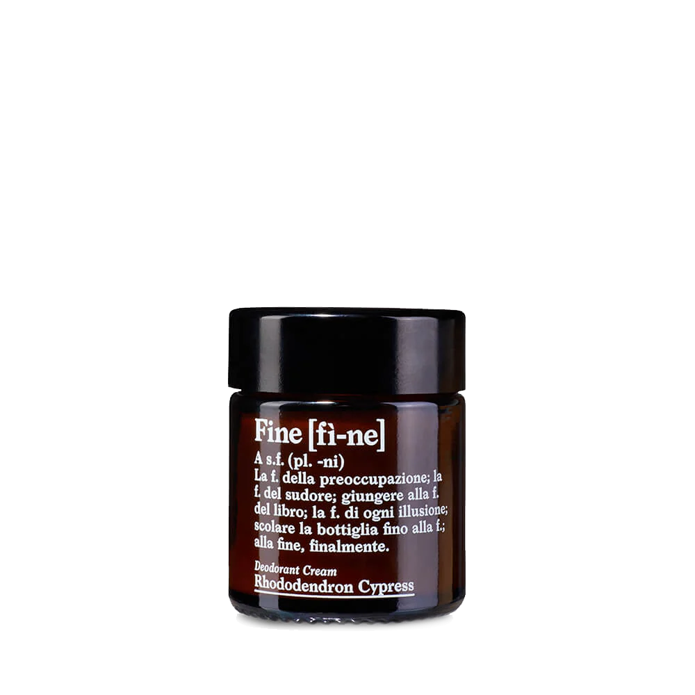 fine Glastiegel Rhododendron Cypress Deocreme 50 g