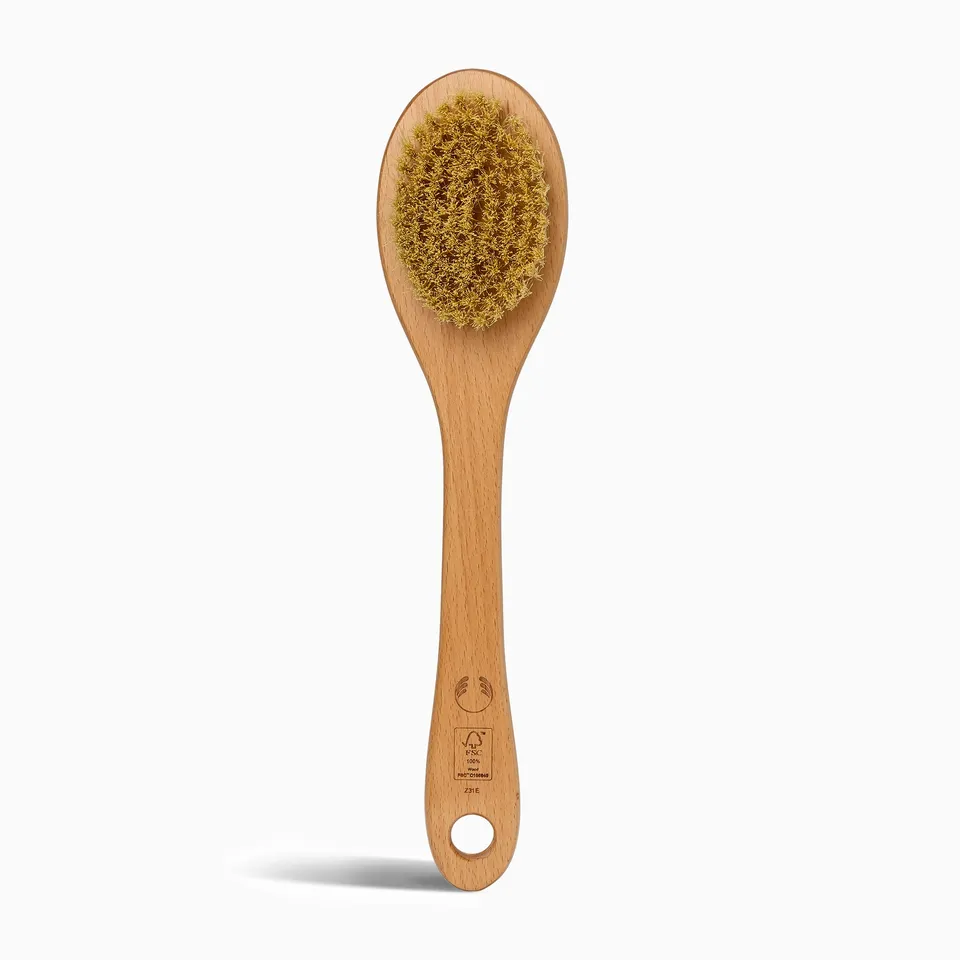 The Body Shop Cactus Long Handle Körperbürste Holz Peeling