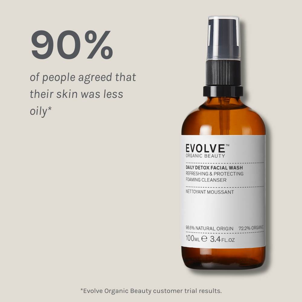 Evolve Daily Detox Facial Wash Gesichtswaschgel Standard Mischhaut