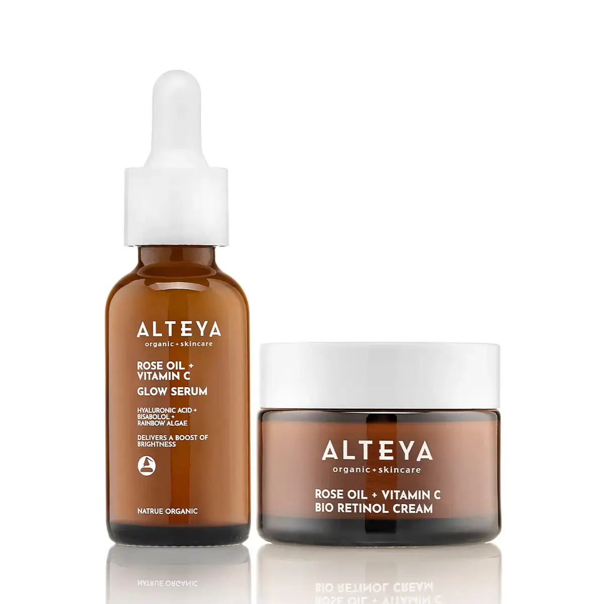 Alteya Organics Set For Me Serum + Creme Rosenöl Set