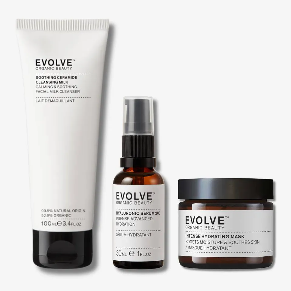 Evolve Organic Beauty Sensitive Skin Saviour Set Gesichtscreme Duftfrei