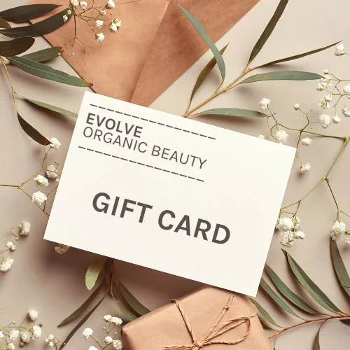 Evolve Organic Beauty Gift Card Geschenkgutschein virtuell E-Mail