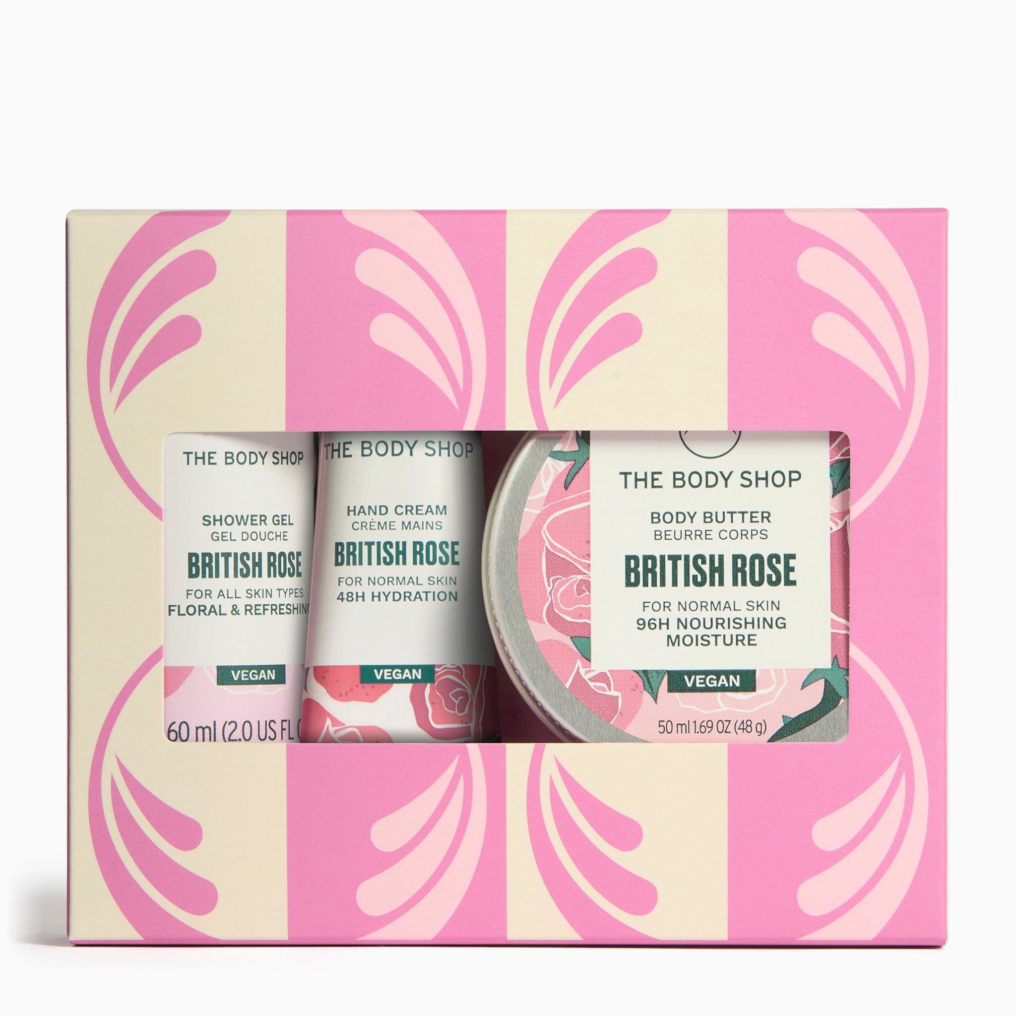 The Body Shop British Rose Mini Geschenkset 3-teilig Rose