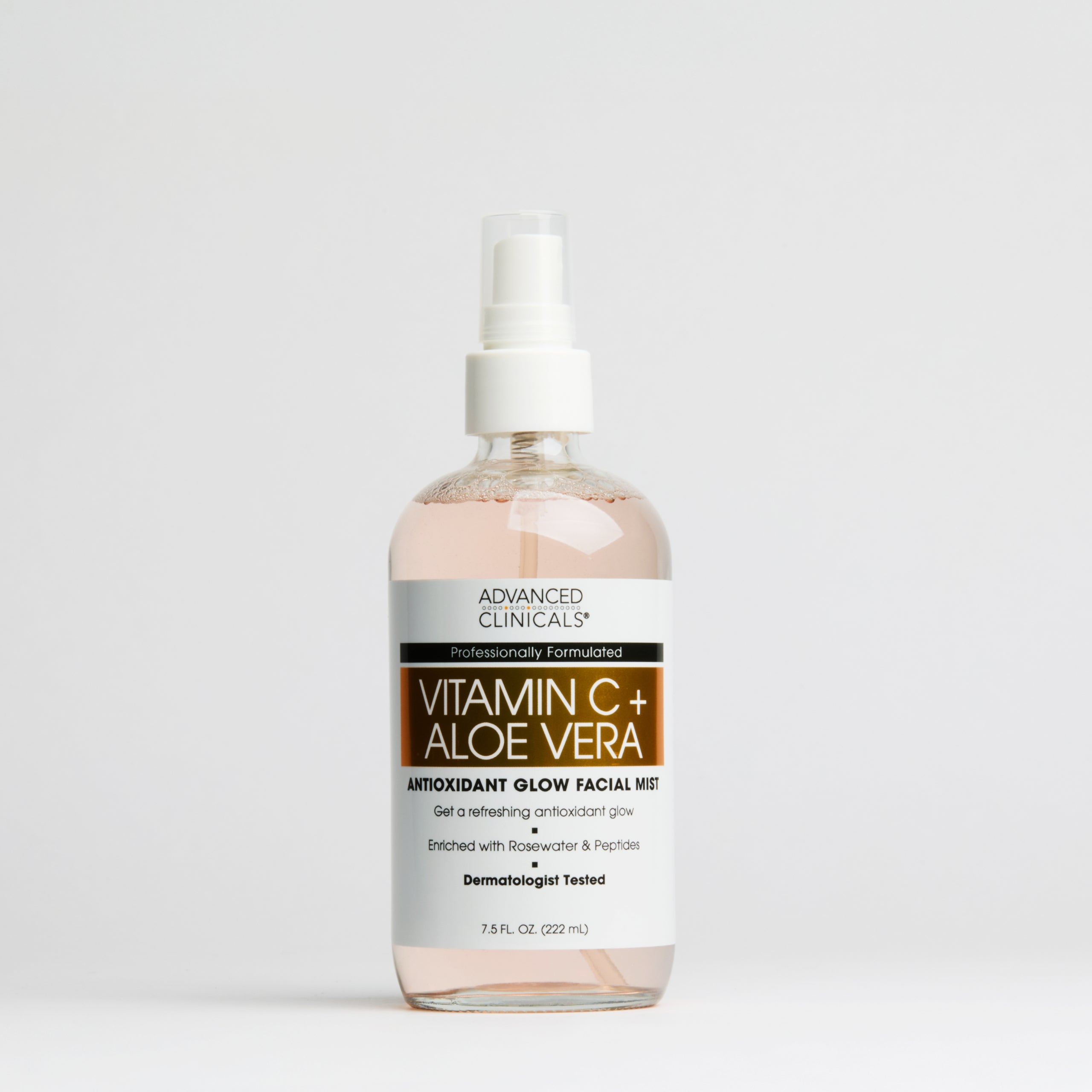 Advanced Clinicals Vitamin C Aloe Vera Face Mist Glow Spray