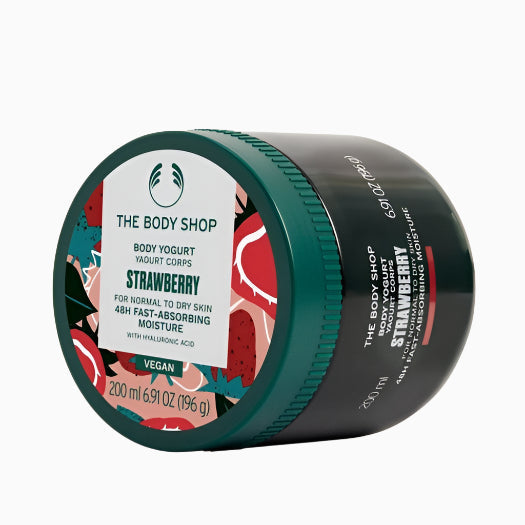 The Body Shop Strawberry Body Yogurt Körpercreme 200 ml Erdbeere