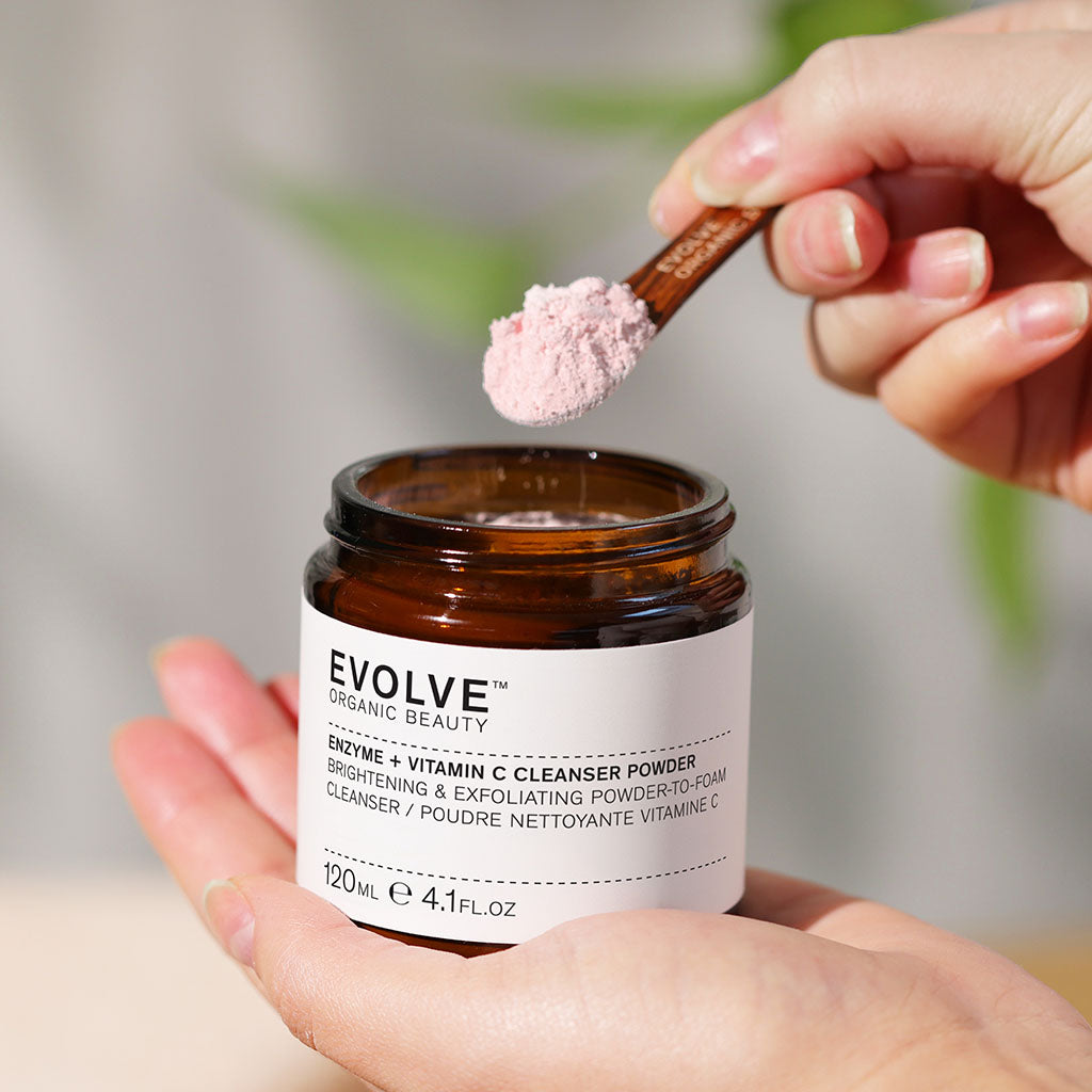 Evolve Organic Beauty Enzyme Vitamin C Reinigungspulver 60 g