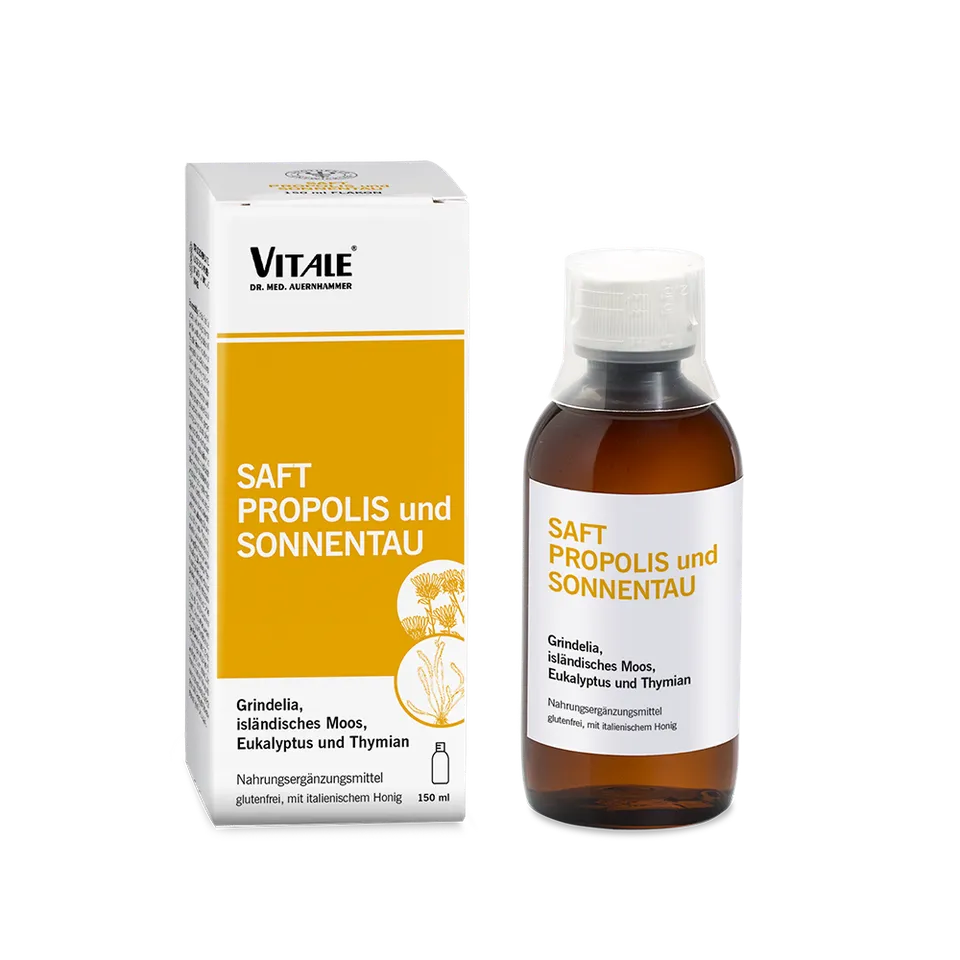 VITALE Propolis und Sonnentau Saft Hals