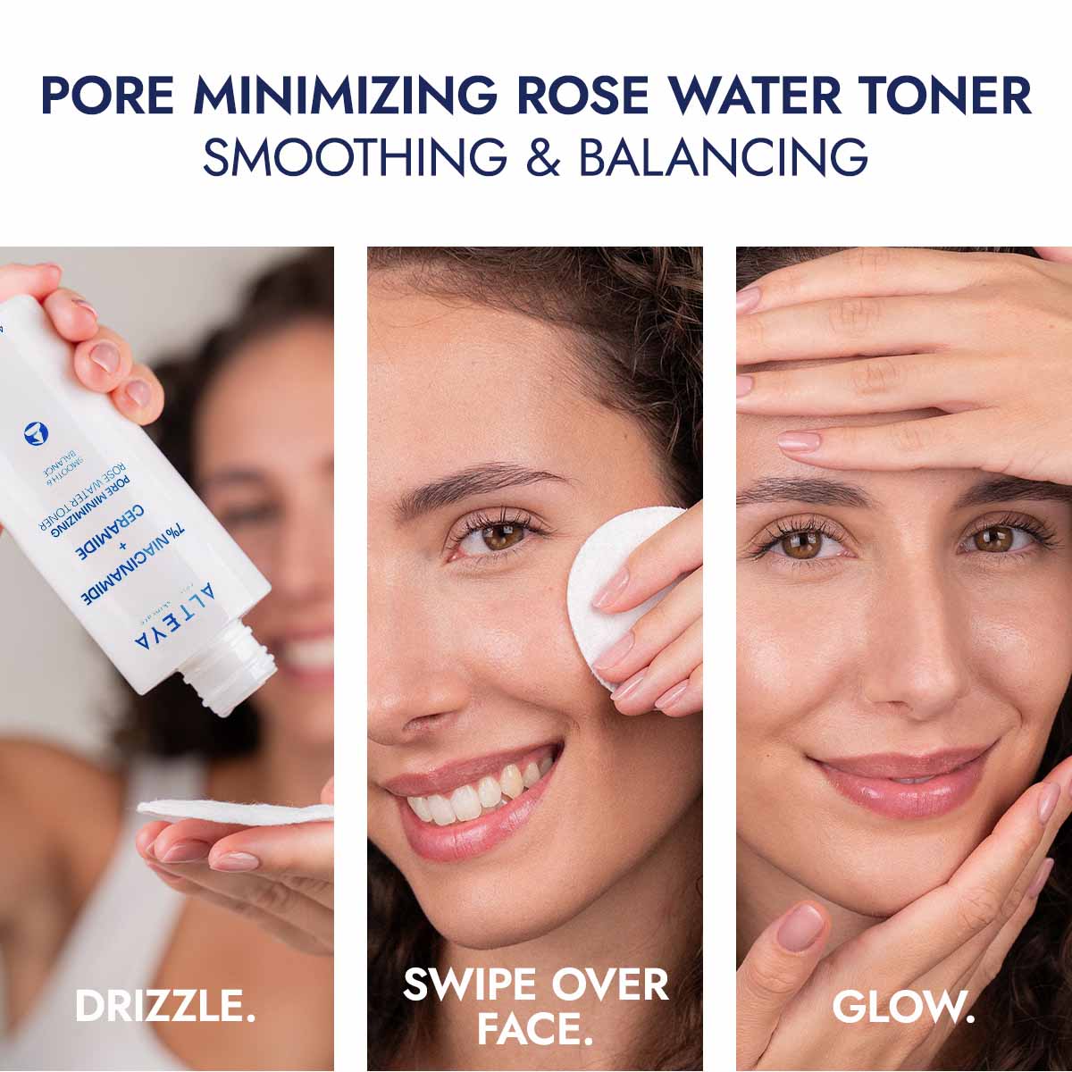 Alteya Pore Minimizing Rose Water Toner Niacinamid Gesichtstoner