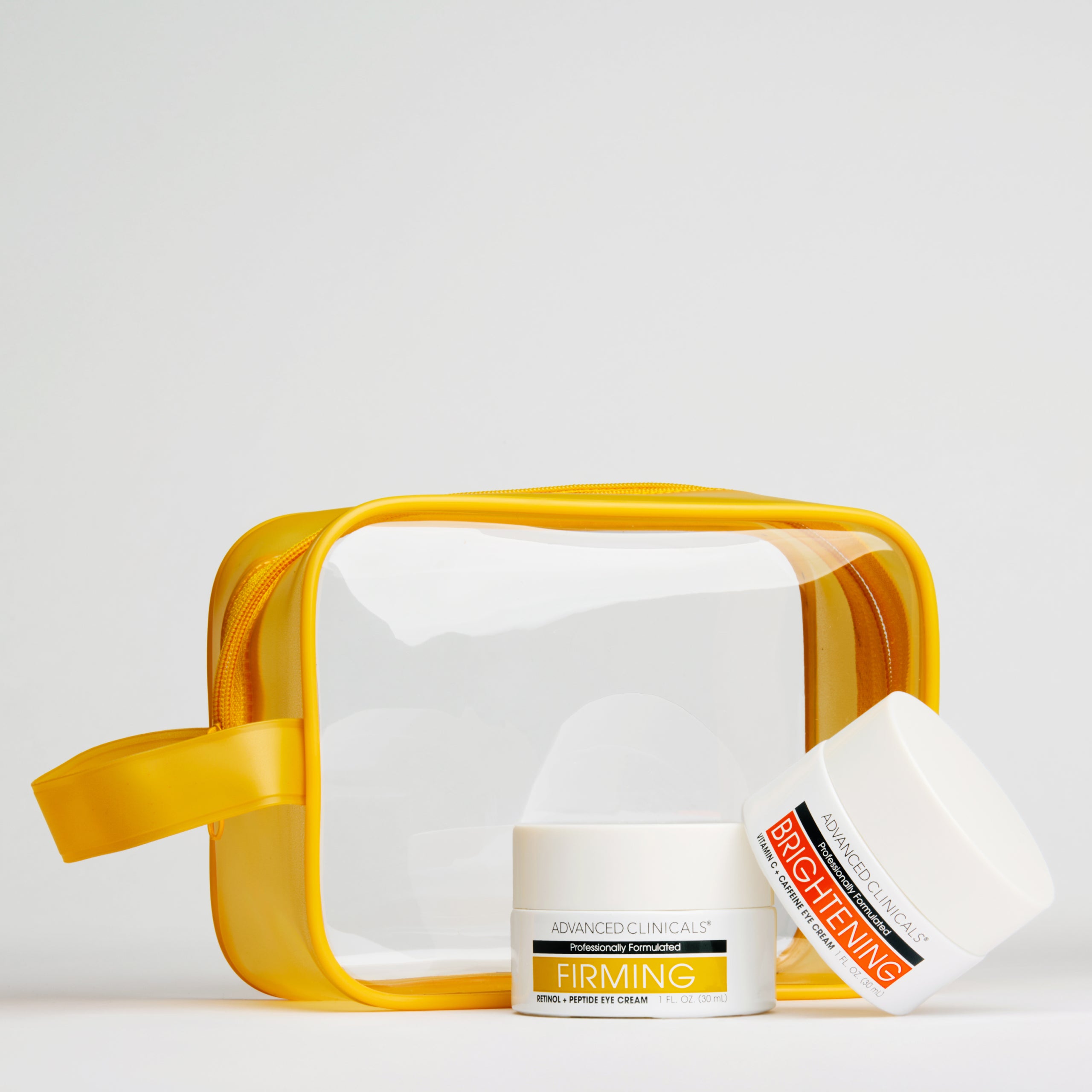 Advanced Clinicals Complete Eye Cream Set Augenpflege 2tlg hell