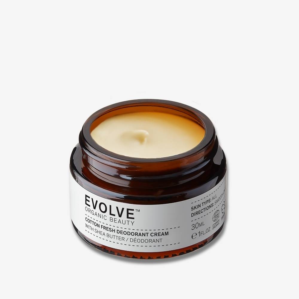 Evolve Cotton Fresh Deodorant Creme Deo Sheabutter