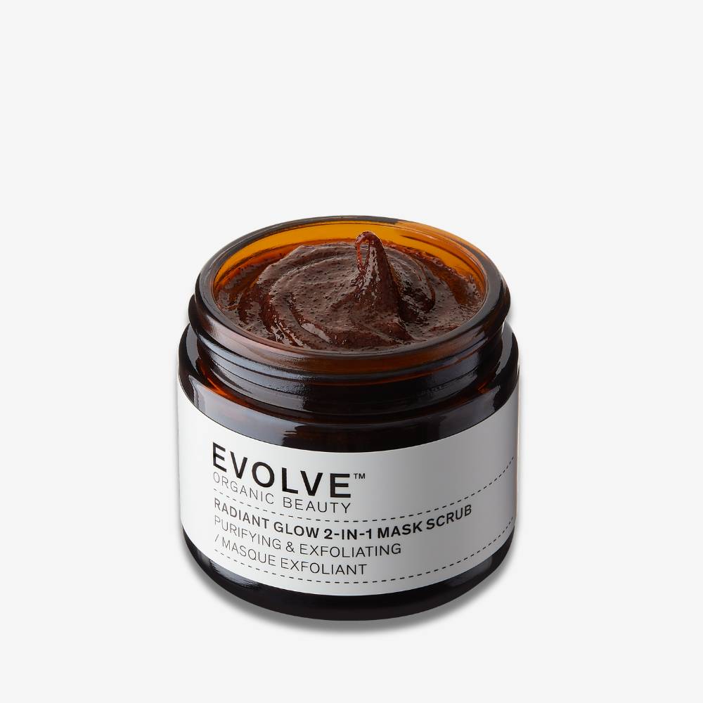 Evolve Radiant Glow 2-in-1 Mask Scrub Gesichtsmaske