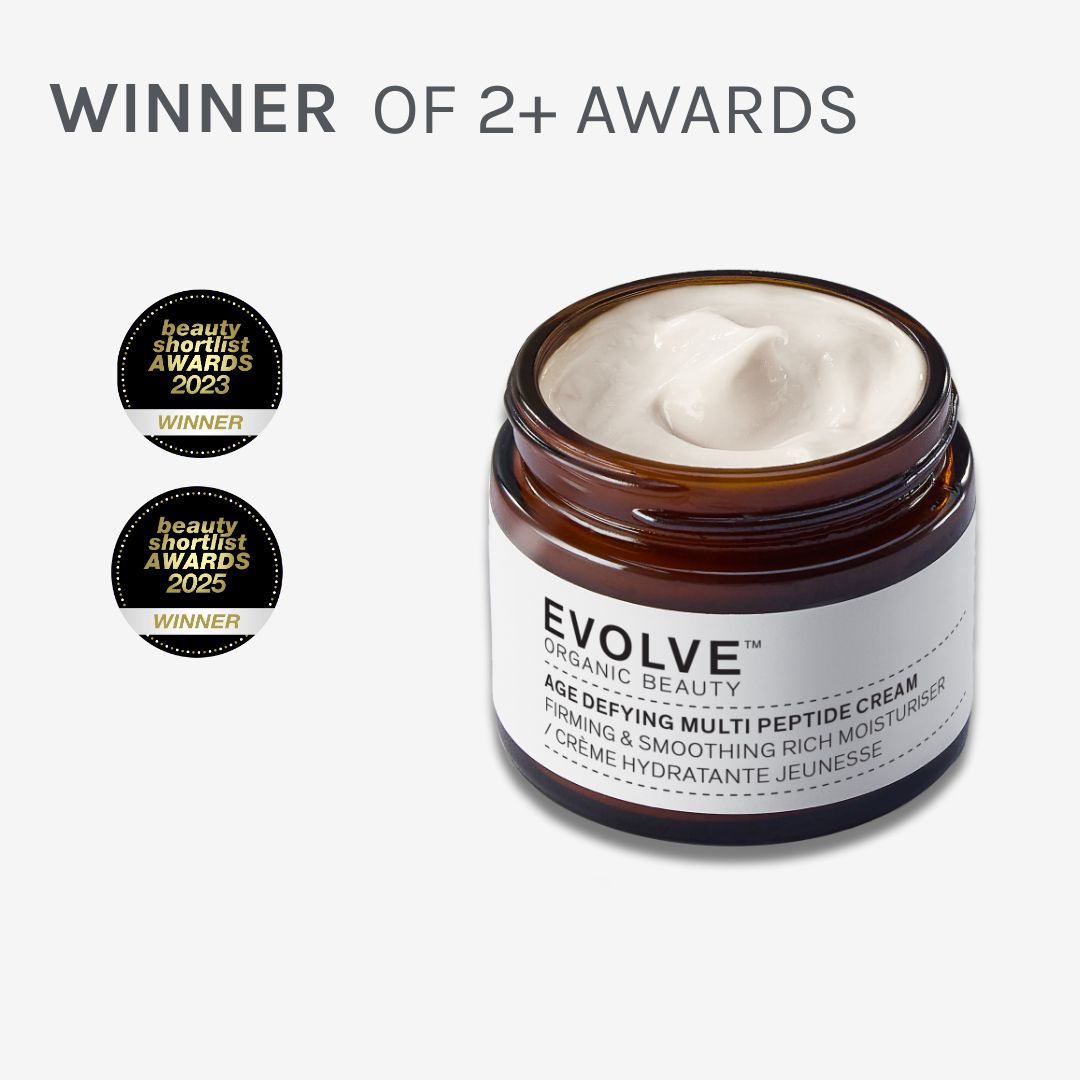 Evolve Organic Beauty Age Defying Multi Peptide Cream Gesichtscreme Hyaluron