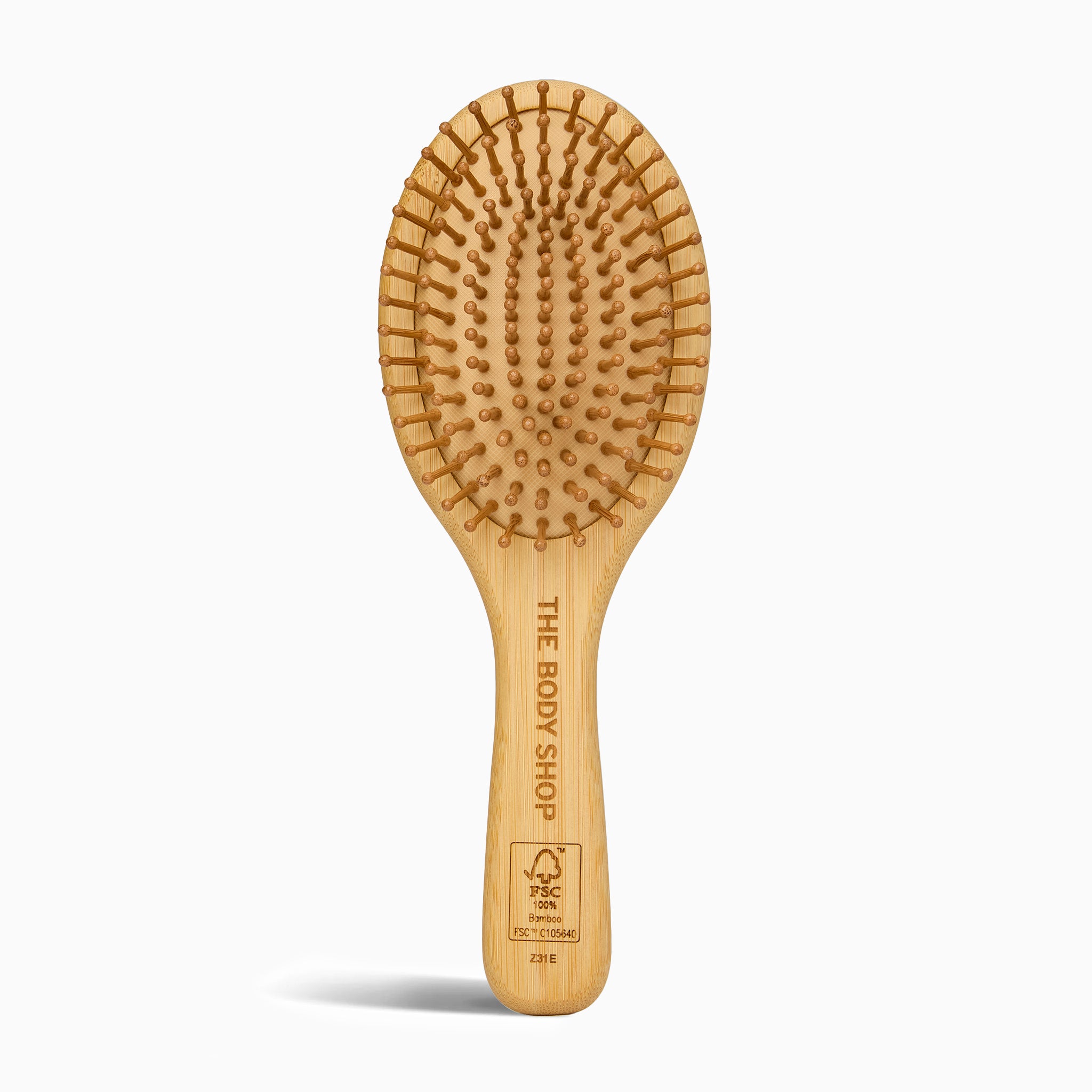 The Body Shop Oval Bamboo Pin Haarbürste Bambus