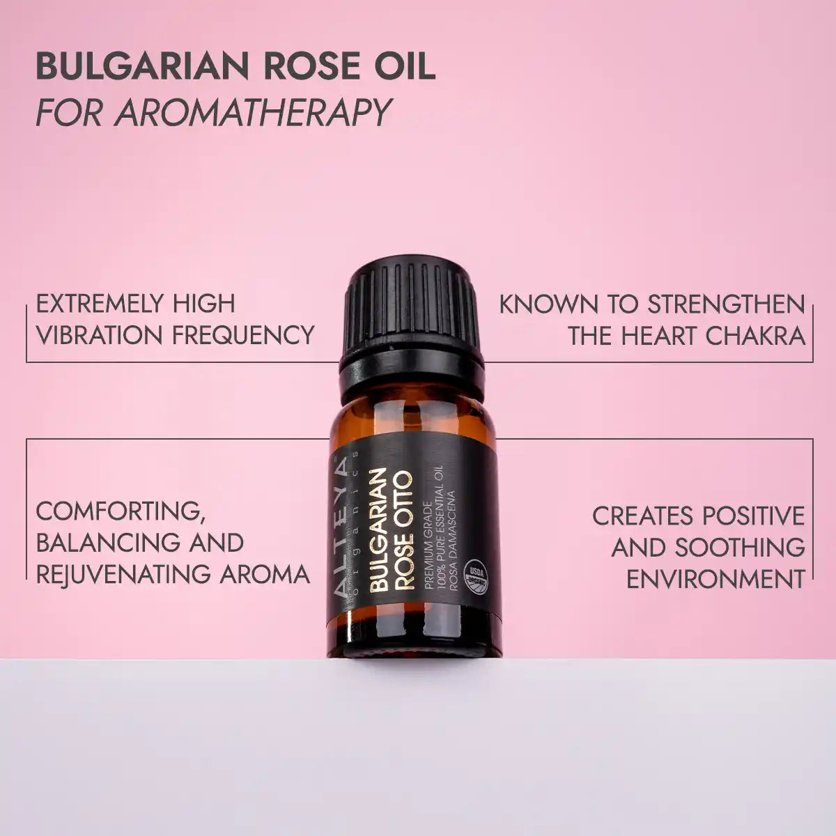 Alteya Rose Otto Bio Rosenöl 10 ml Damaszener Rose