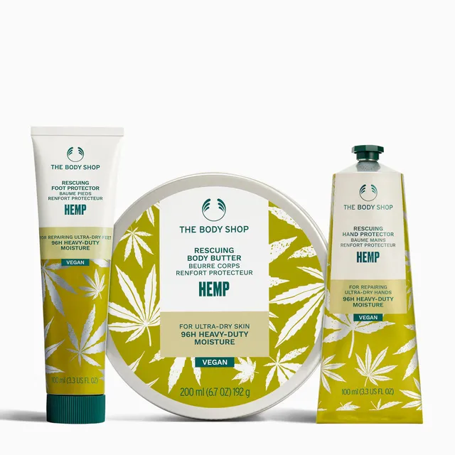 The Body Shop Hemp Moisture Protector Pflegeset Hanf 3-teilig
