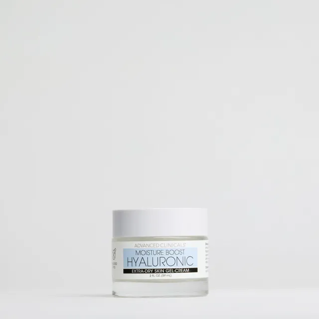 Advanced Clinicals Hyaluronic Face Gel-Cream Gesichtscreme Aloe