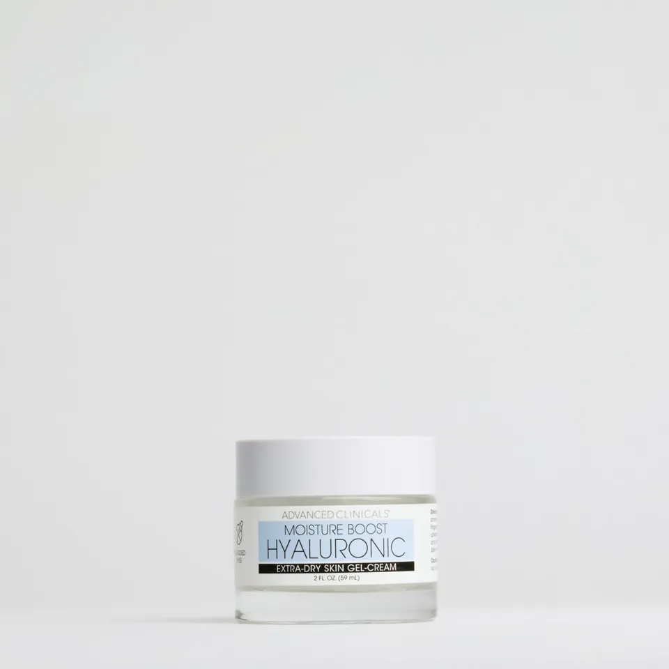Advanced Clinicals Hyaluronic Face Gel-Cream Gesichtscreme Aloe