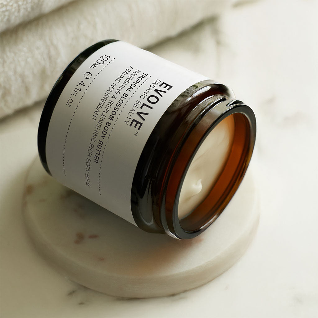 Evolve Tropical Blossom Körperbutter Shea Trockene Haut