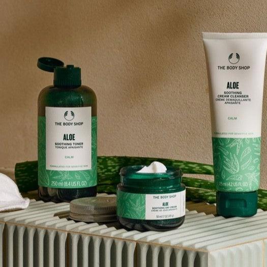 The Body Shop Aloe Soothe Cleanse Collection Set empfindliche Haut