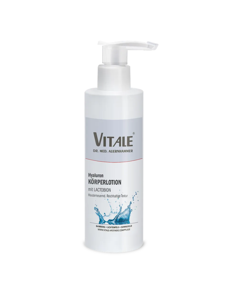 VITALE Hyaluron Körperlotion Feuchtigkeitspflege
