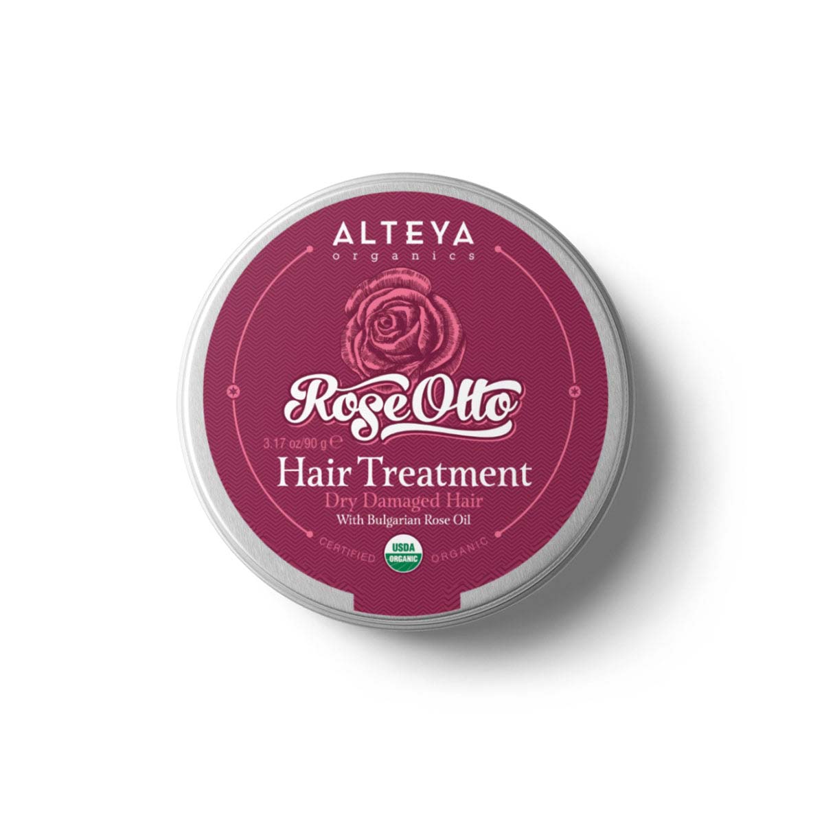Alteya Organics Rose Otto Haarkur trockenes Haar 30 ml