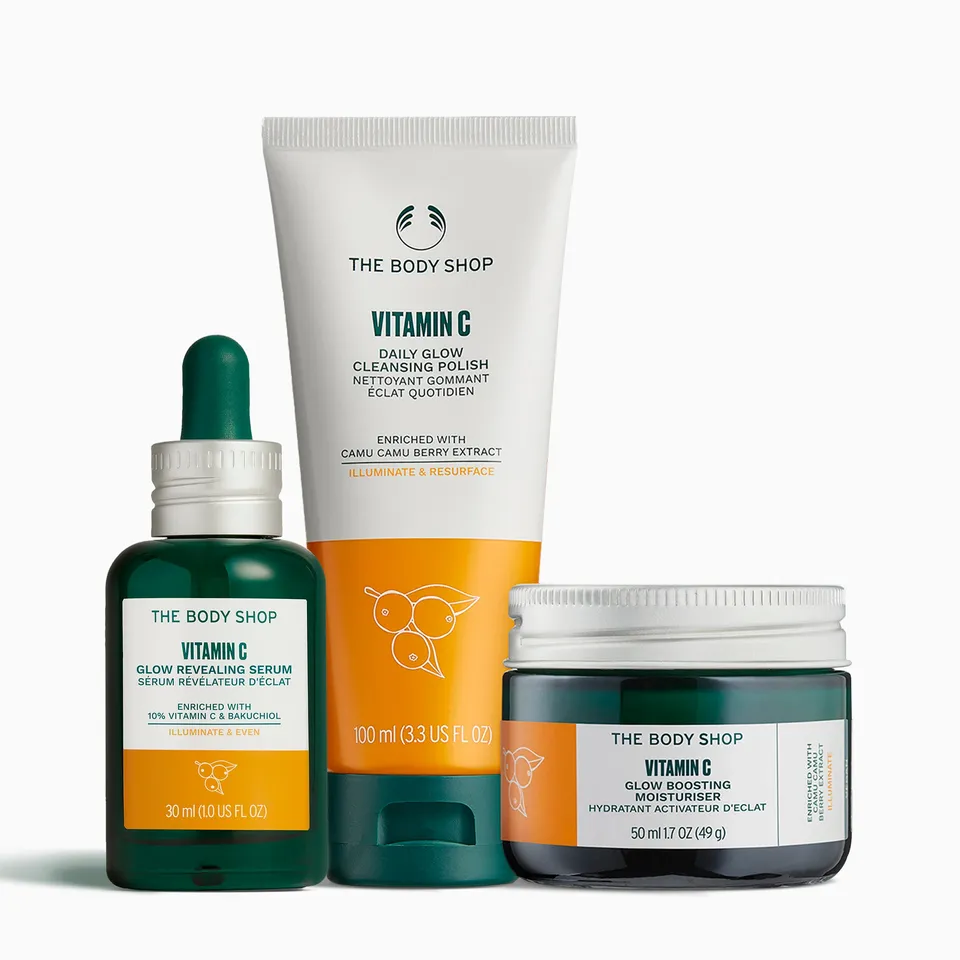 The Body Shop Gift Sets Vitamin C Glow-Up Edit Gesichtsset strahlend