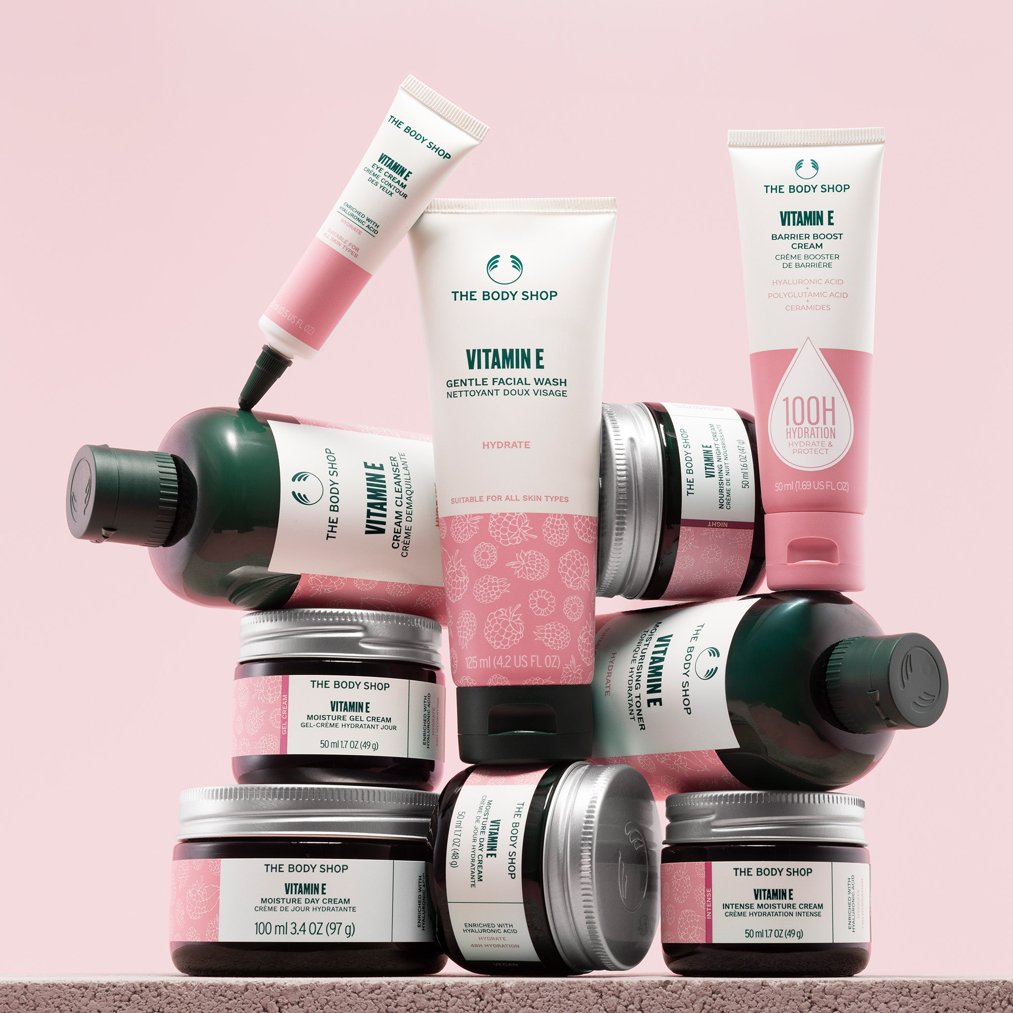 The Body Shop Vitamin E Barrier Boost Cream Gesichtscreme 50 ml