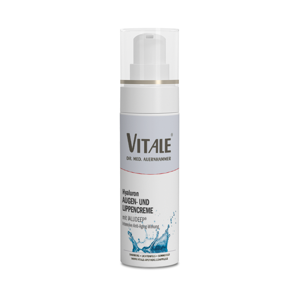 VITALE Hyaluron Augen- und Lippencreme Creme Hyaluron