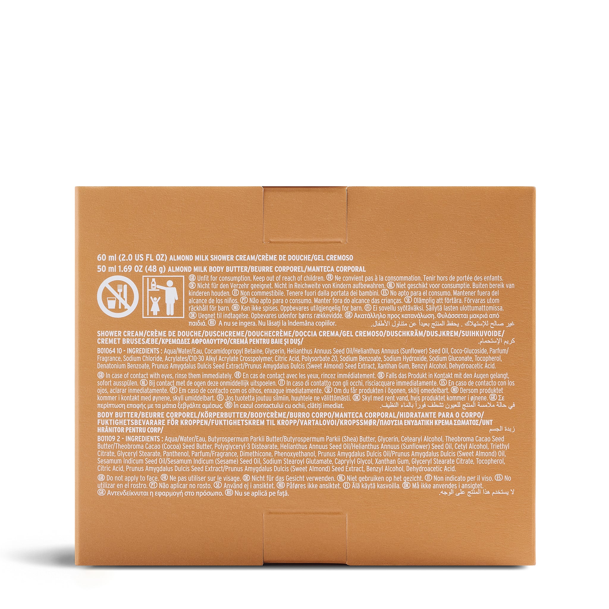 The Body Shop Almond Milk Treats Geschenkset Mandelmilch 2-teilig