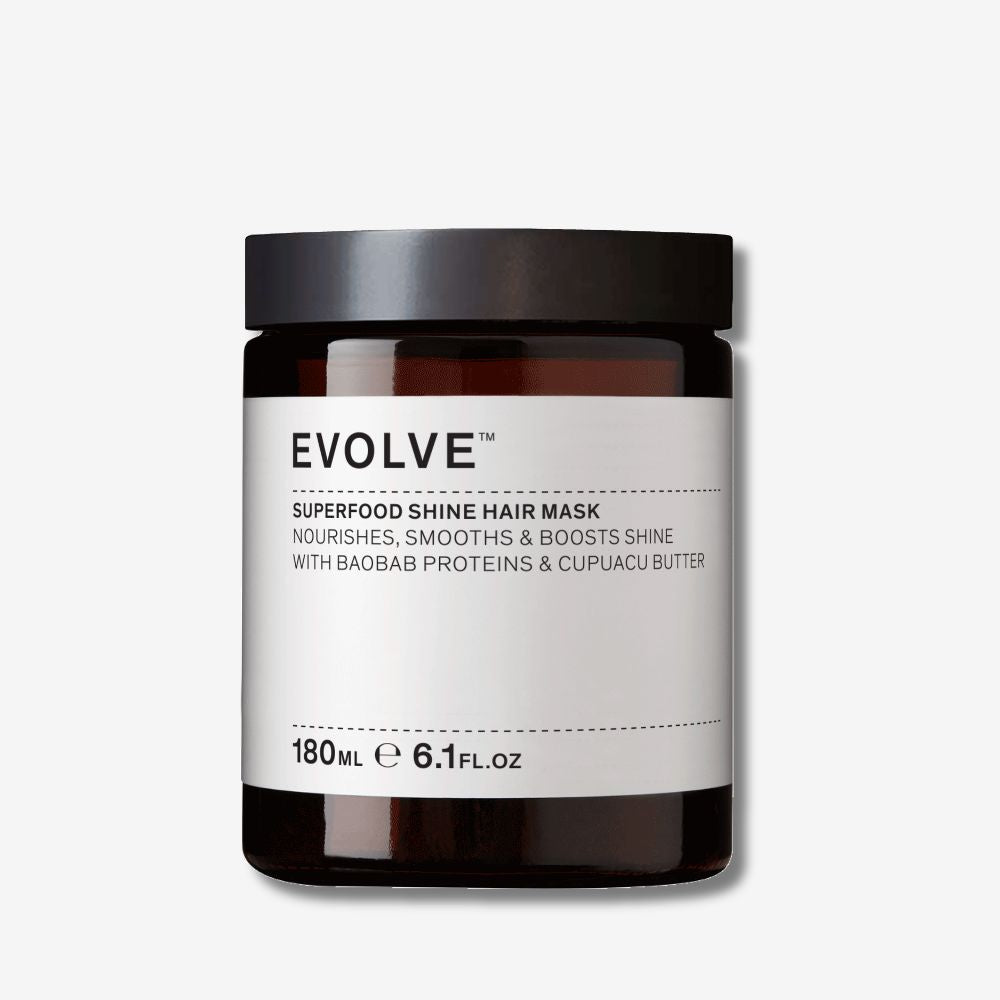 Evolve Organic Beauty Superfood Shine Hair Mask Haarmaske Cupuacu