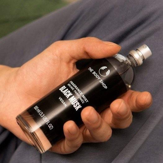 The Body Shop Black Musk Fragrance Mist Duftspray 100 ml Vanille