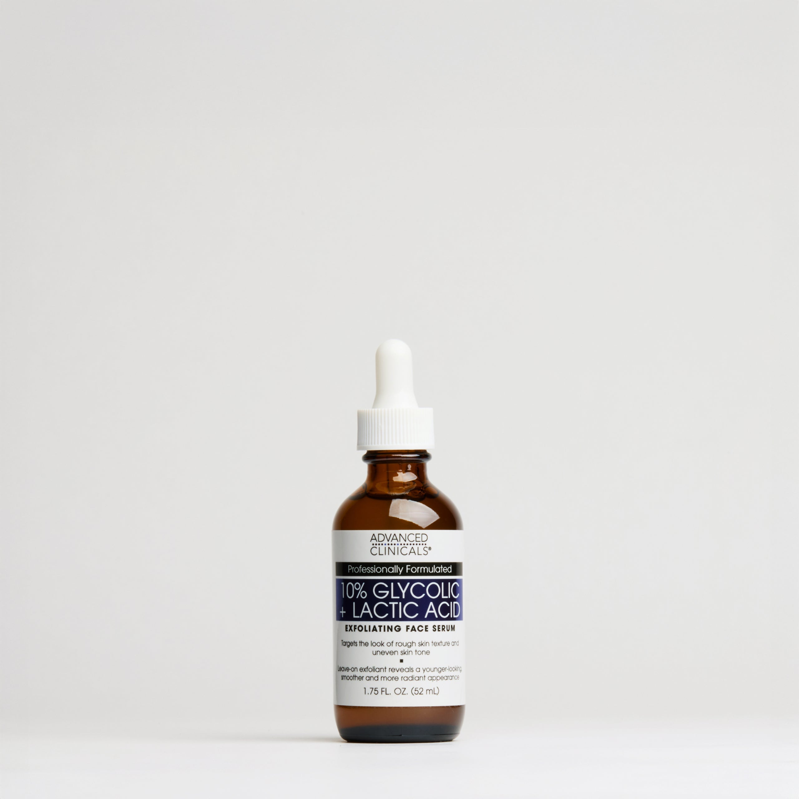 Advanced Clinicals 10% Glycolic Gesichtsserum AHA Peeling
