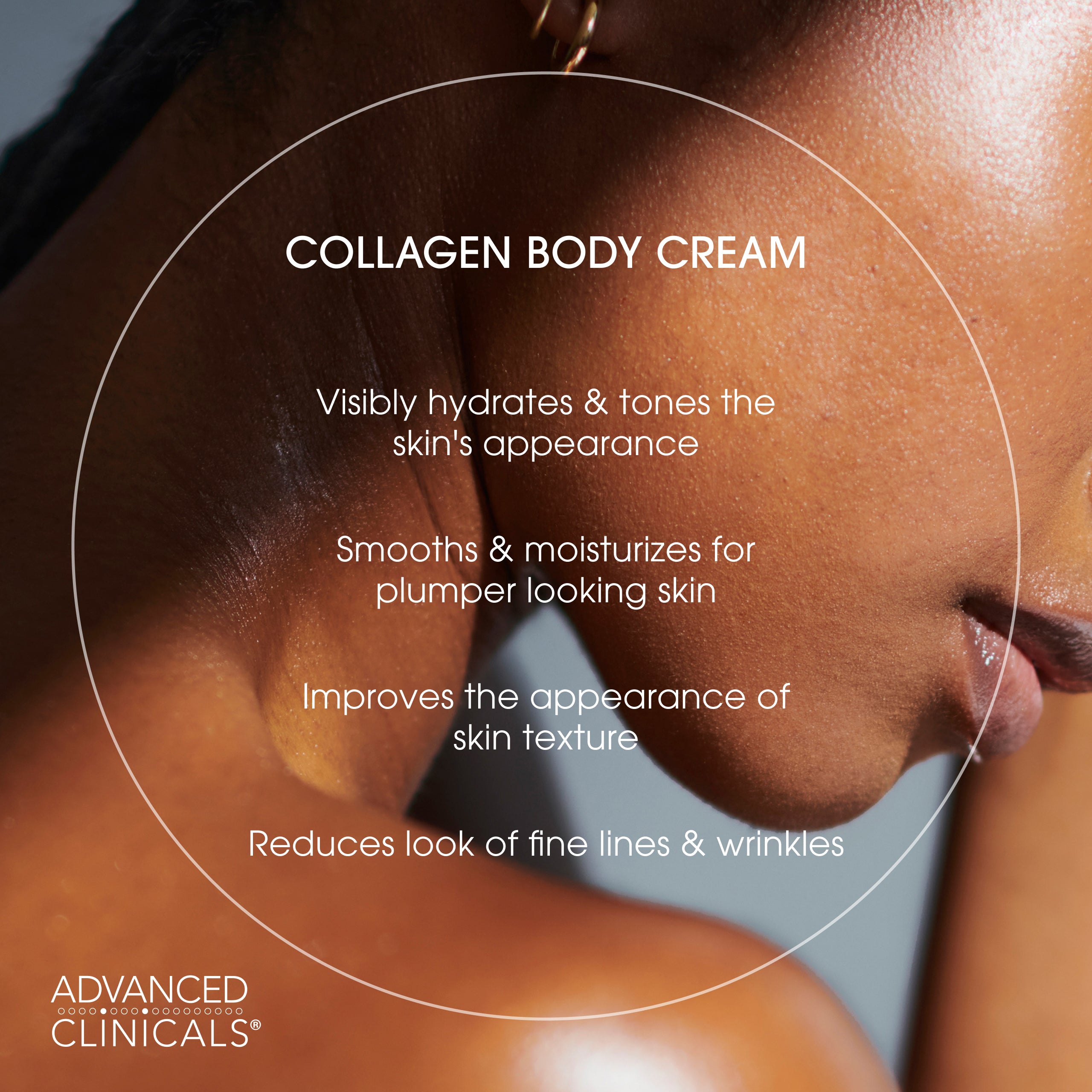 Advanced Clinicals Body Creams Collagen Body Cream Körpercreme 454 g
