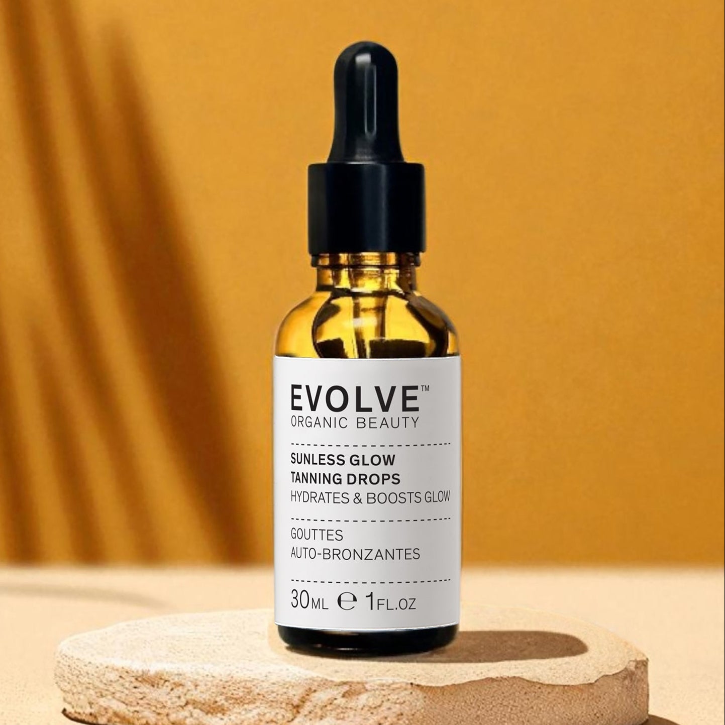 Evolve Sunless Glow Self Tanning Drops Selbstbräuner Gesicht DHA