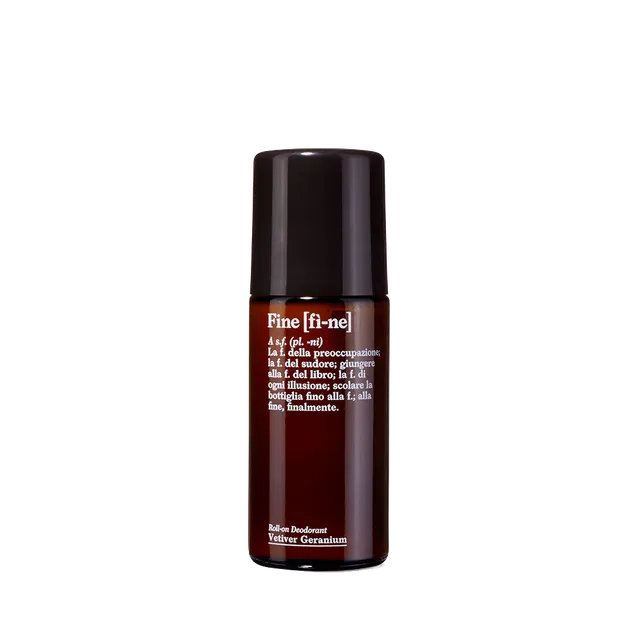 FINE Vetiver Geranium Deo Roll-On ohne Aluminium