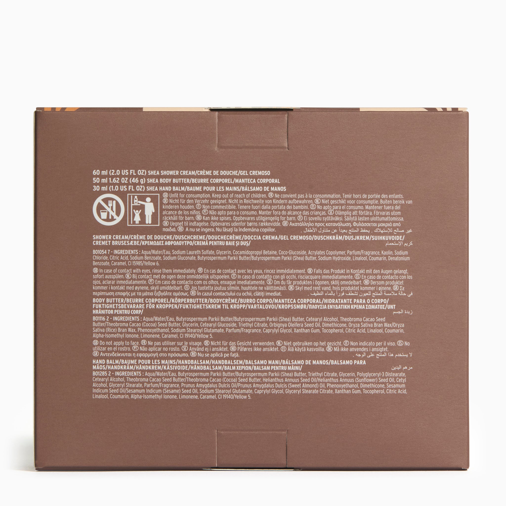 The Body Shop Shea Mini Geschenkset 3tlg Sheabutter