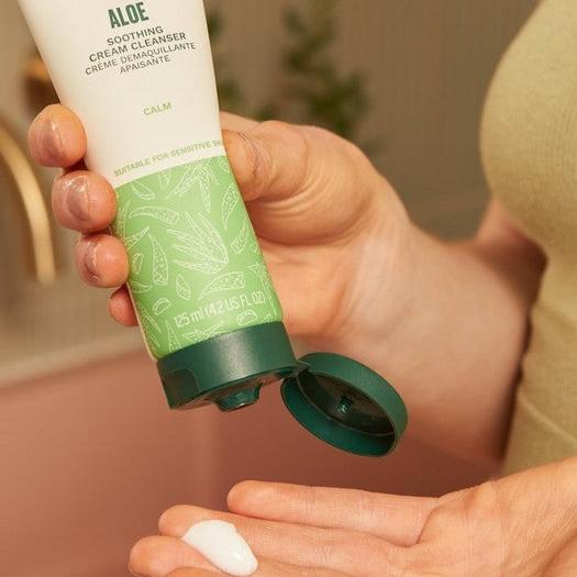 The Body Shop Aloe Cream Cleanser Gesichtsreiniger 125 ml ohne Duft