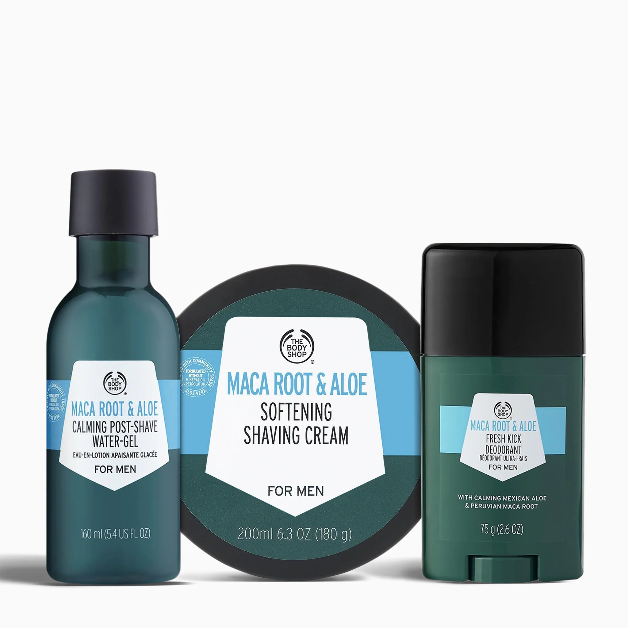 The Body Shop Gift Sets Maca Root Edit Rasurset 3-teilig Herren