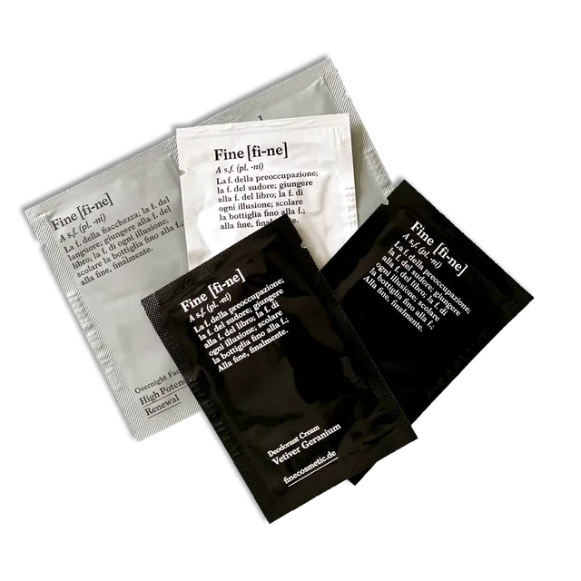 FINE Proben Deocreme 3 ml Vetiver Geranium Sachet