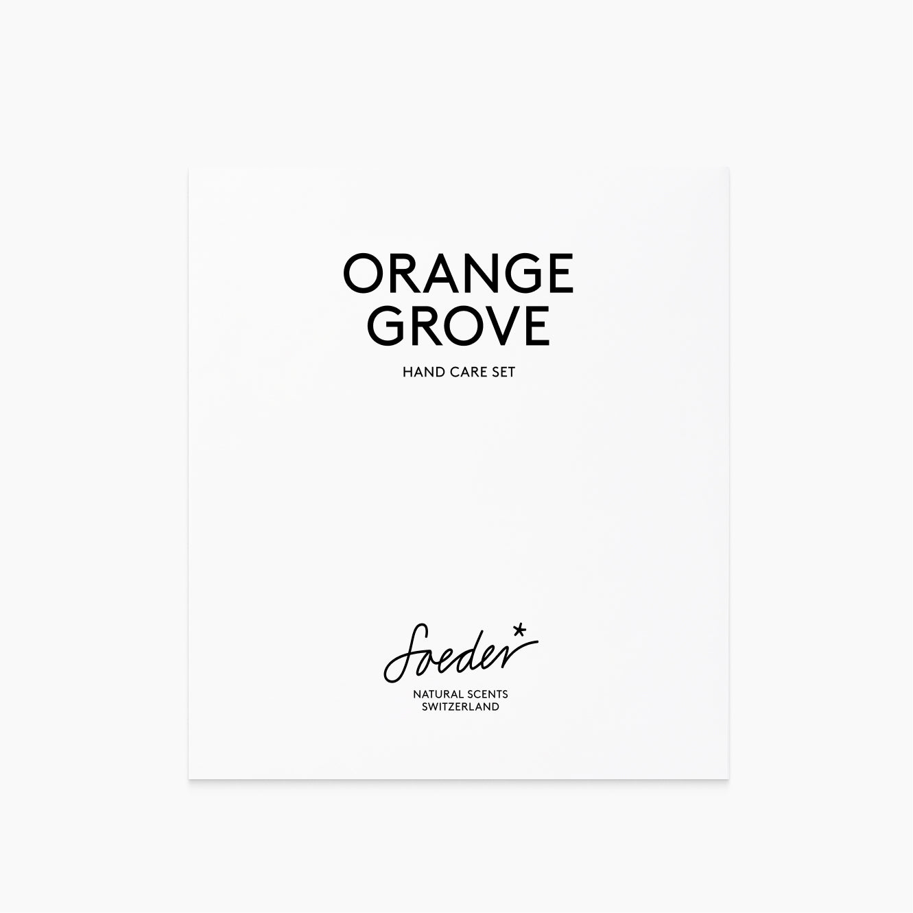 Soeder Orange Grove Hand Care Set Seife Lotion Geschenk