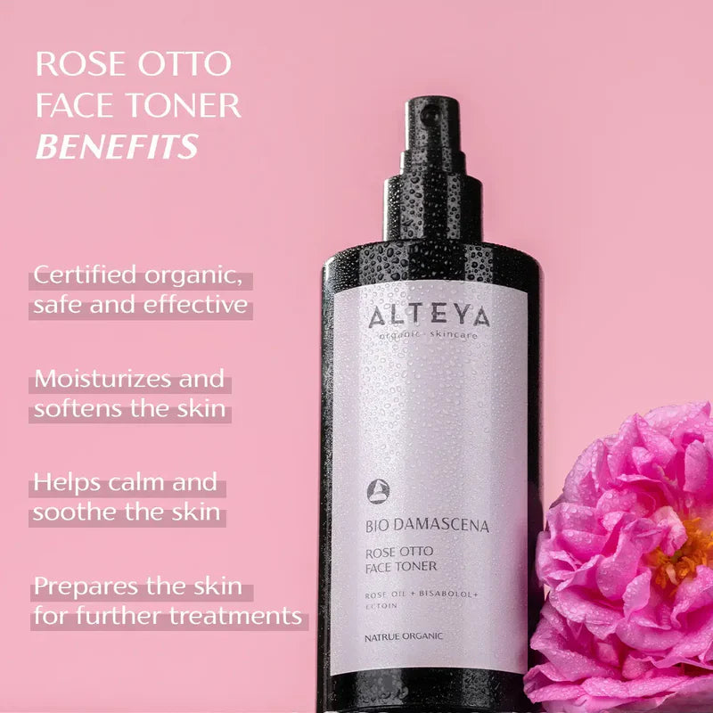 Alteya Organics Bio Damascena Gesichtswasser Rose Otto Toner