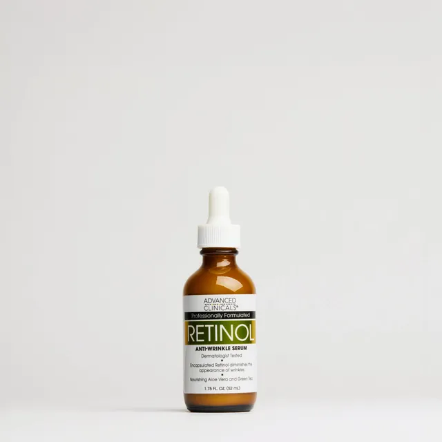 Advanced Clinicals Retinol Face Serum Gesichtsserum Anti-Falten