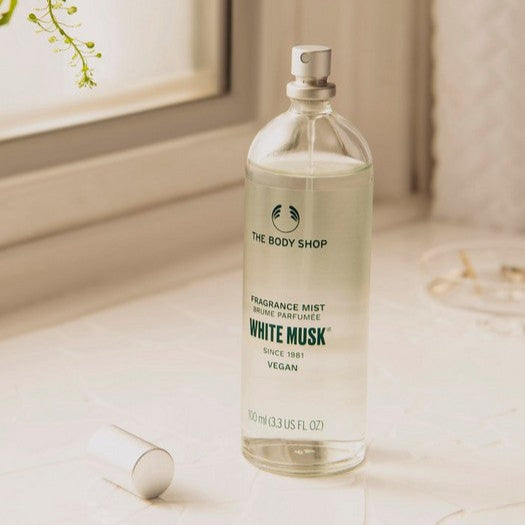 The Body Shop White Musk Fragrance Mist Bodyspray 100 ml blumig