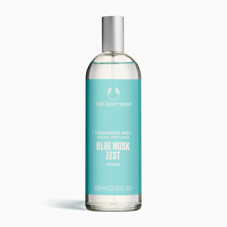 The Body Shop Blue Musk Zest Fragrance Mist Bodyspray 100 ml
