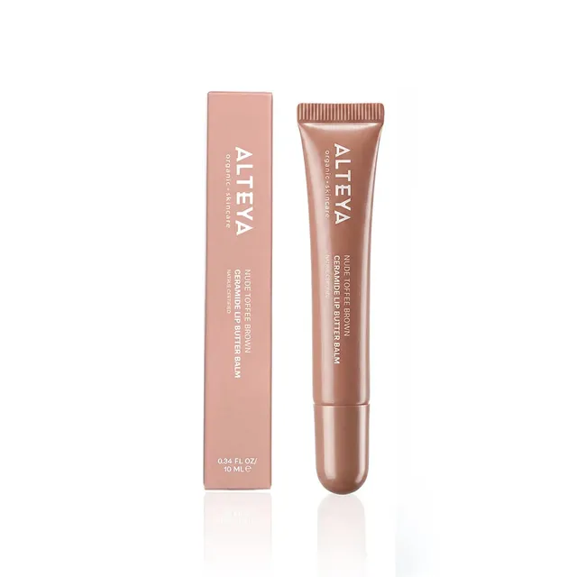 Alteya Lip Care Lip Butter Nude Toffee Brown 10 ml