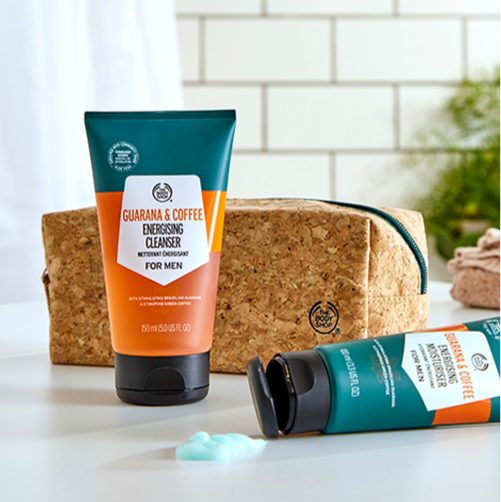 The Body Shop Skincare Guarana Coffee Cleanser Men Gesichtsreinigung 150 ml